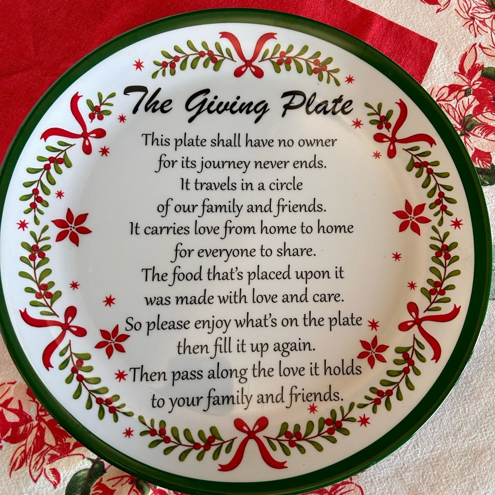 Giving plate - Picture 2 of 2